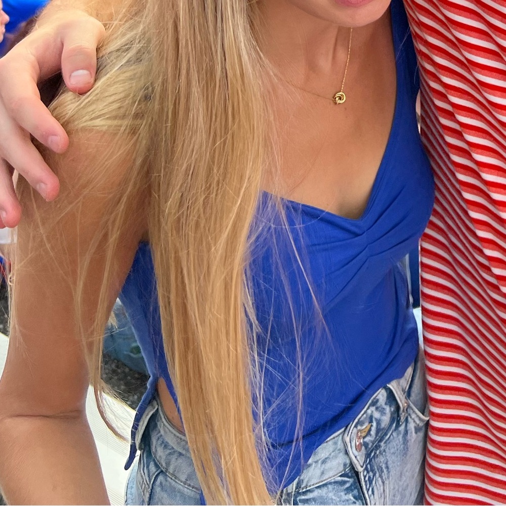 Blue Tank Top